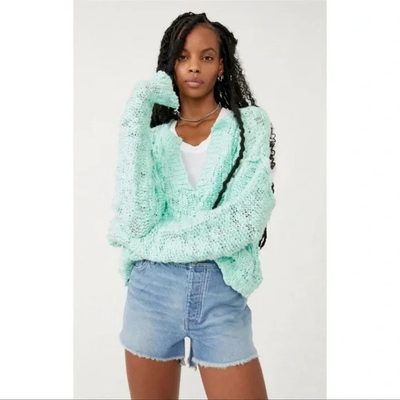 Free People Josephine Pullover Sweater size XS - Picture 2 of 9